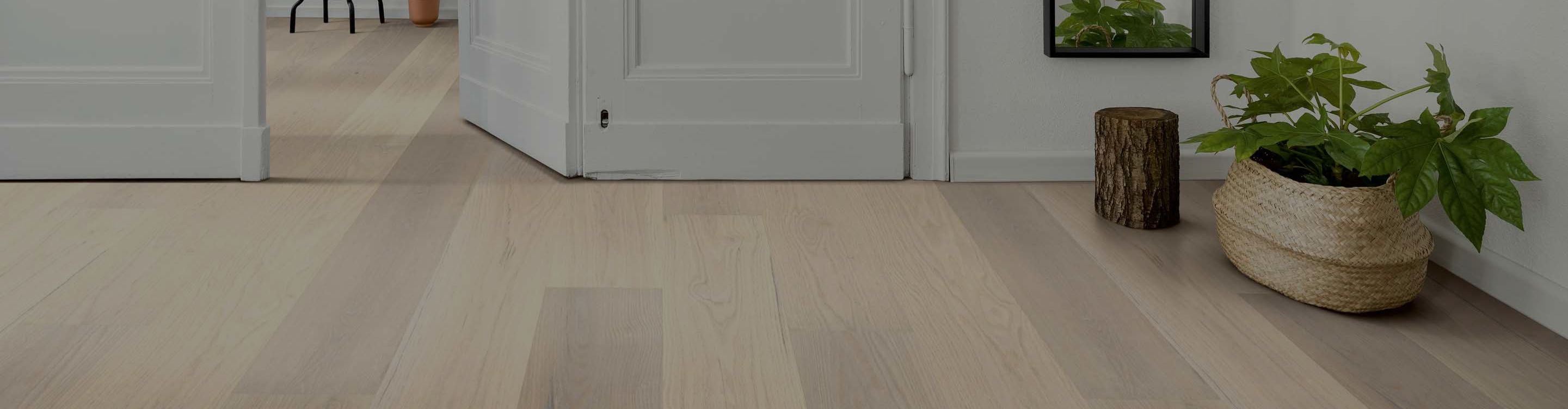 bright hardwood flooring in a Columbia, MD, home purchased online at The Vertical Connection's online flooring store