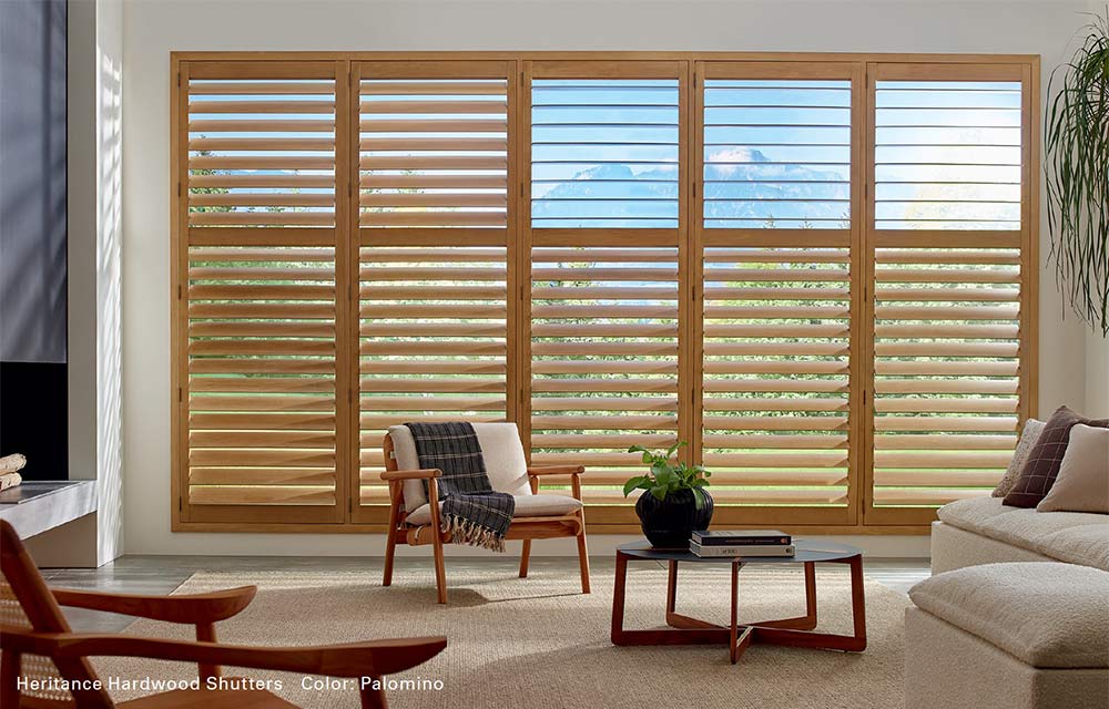 Provenance Hardwood Shutters Room Scene