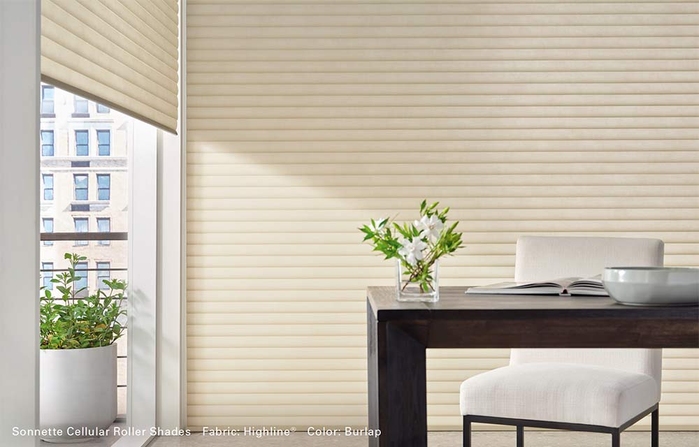 Sonnette Window Covering Room Scene