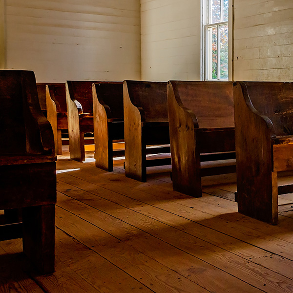 church with hardwood flooring