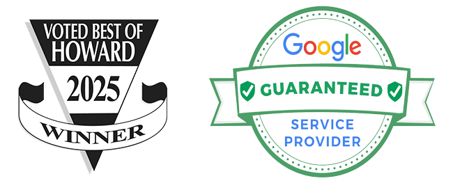 Google and Best of Howard logos